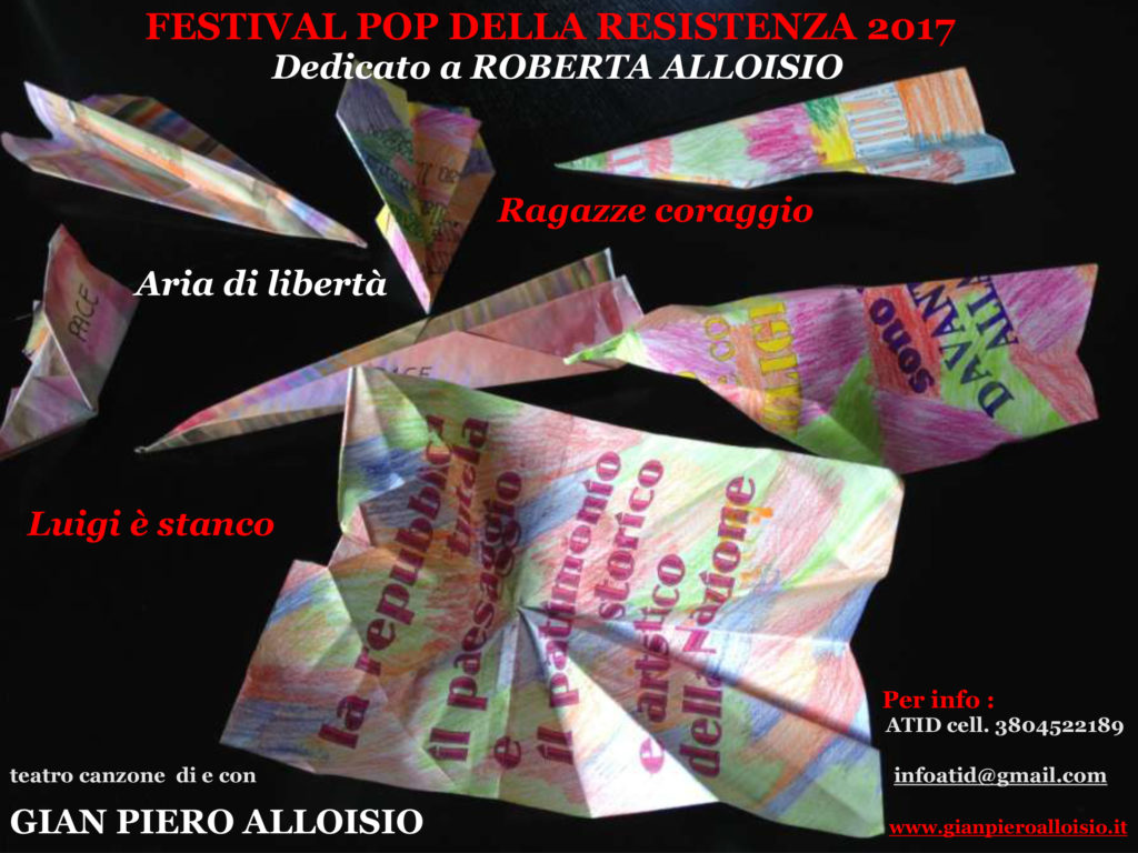 Festival Pop della Resitsenza 2017